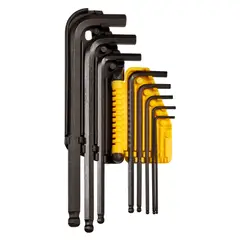 STANLEY - Juego de 9 Llaves Hex