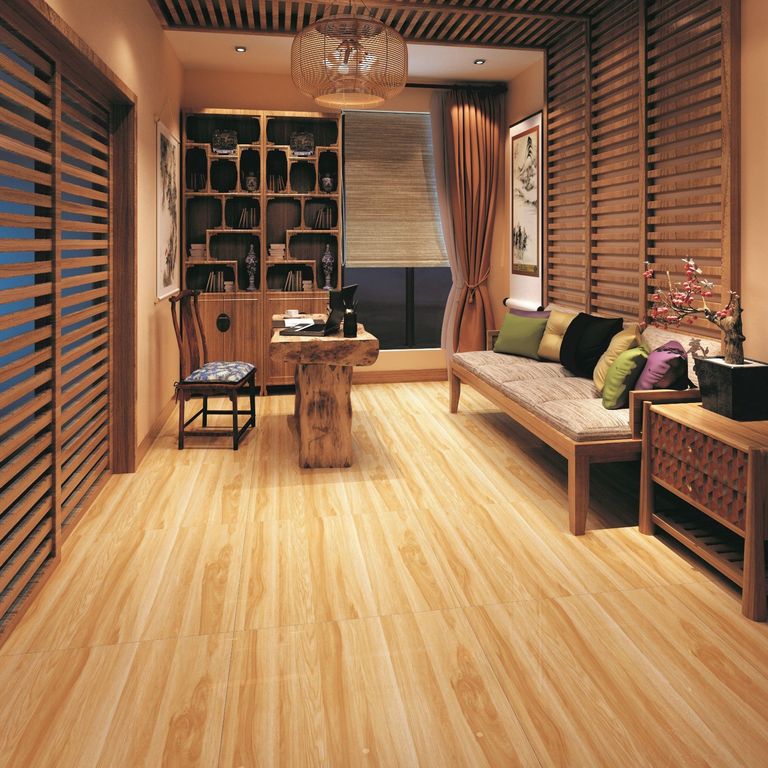 Gres Porcelanico Marrón Maderado 60X60cm 1.44m2 Málaga