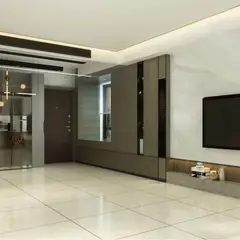 HOLZTEK - Gres Porcelanico Beige Marmolizado 60X60cm 1.44m2 Sevilla