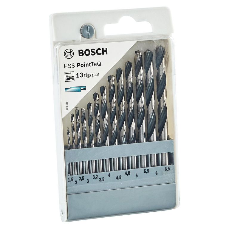 Juego de 13 Brocas Metal HSS PointTeQ