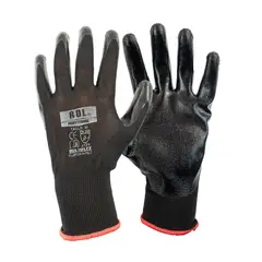 RDL - Guantes de Seguridad de Poliester Nitrilo Pack x 10Pares