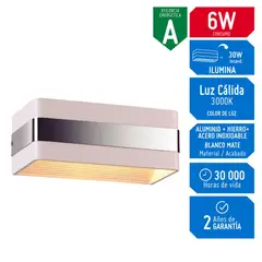 DESIRE - Lámpara de Pared Show Down Blanco