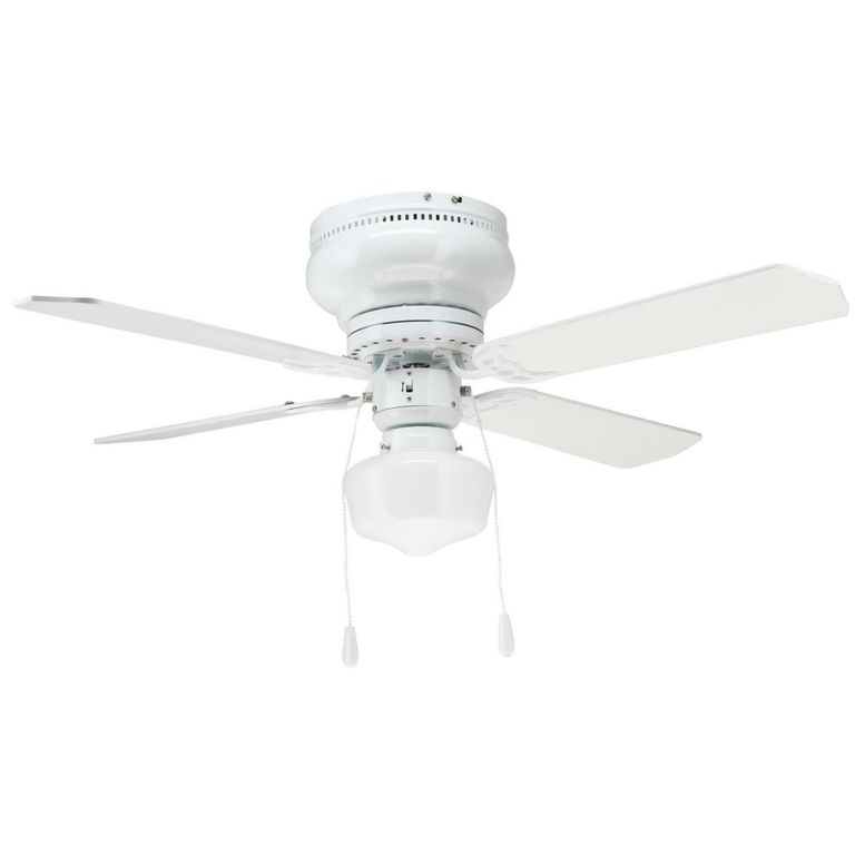 Ventilador de Techo Ismay 1L 4Asp Bco 45 W