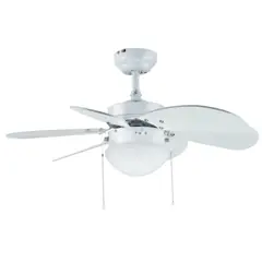 CASA BONITA - Ventilador de Techo Armo 1L 6Asp Bco 50 W