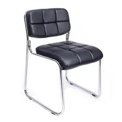 VENSO - Silla Fija Apilable Negro