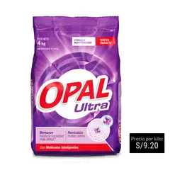 OPAL - Detergente En Polvo Ultra 4Kg