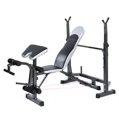 SPORTFITNESS - Banca para Pecho con Predicador