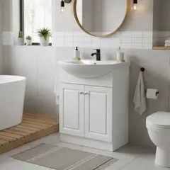 SENSI DACQUA - Mueble de Baño Vanitorio San Remo Blanco