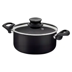 TRAMONTINA - Olla con Asas 24cm Negro París