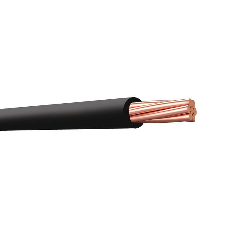 Cable THW 12 AWG Negro 100 Metros