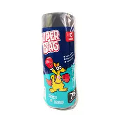 SUPERBAG - Bolsa Para Basura Rollo de 75 Litros 50und