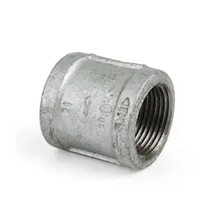 undefined - Unión Simple Galvanizado 1"