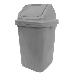 BASA - Papelera Vaivén 9L Gris