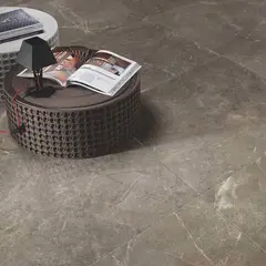 HOLZTEK - Porcelanato Gris Cementicio 60X60cm 1.44m2 Siena