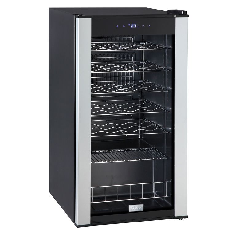 Cava de Vinos 28 Botellas OS-PWCC2800B Negro/Acero