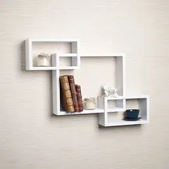 MUEBLES GAUDI - Repisa de Melamina Mavi Blanco 50x80cm