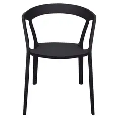 ZIYAZ - Silla de Comedor Alice Negro