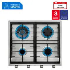TEKA - Cocina empotrable Gas EX 60.1 X5 Quemadores