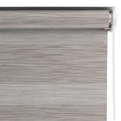 JUST HOME COLLECTION - Cortina Roller Día/Noche Blackout Lino 150x250cm