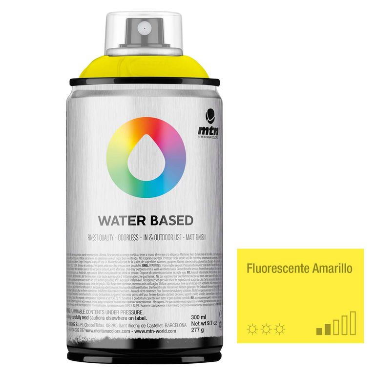 Spray Multiusos Amarillo Fluorescente 300ml