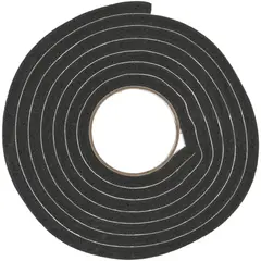 FIXSER - Burlete Adhesivo de Goma Adhesivo 3/4-7/16-3 m. Negro