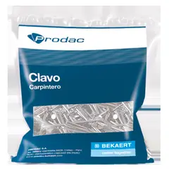 PRODAC - Clavo 1 1/2Pulgadas x 1.5 mm Carpintero con Cabeza 250 gr