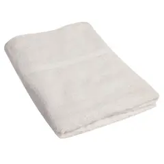 CASA BONITA - Toalla de Baño Algodón 330gr 75x132cm Blanca