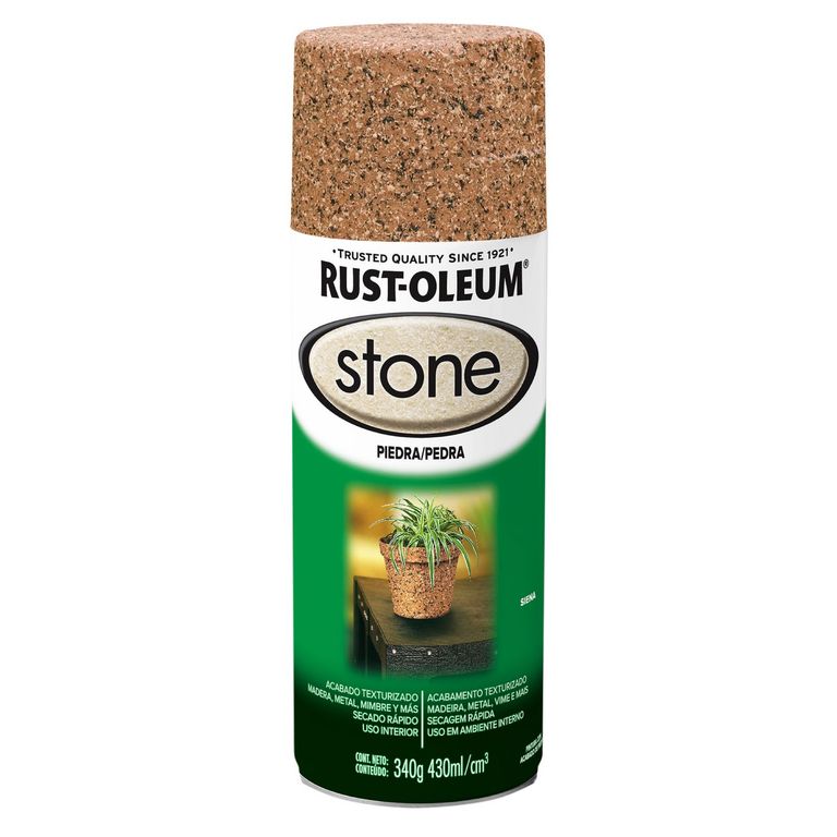 Aerosol Acabado Piedra Sienna 340 Gr.