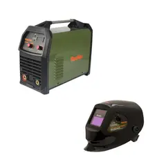 BAUKER - Máscara de Soldar Fotosensible + Soldadora Inverter 10250W 250A