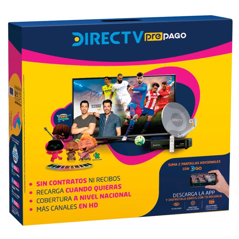Direct TV Kit Prepago Satelital HD