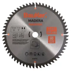 BAUKER - Disco Sierra 10" 60 Dientes