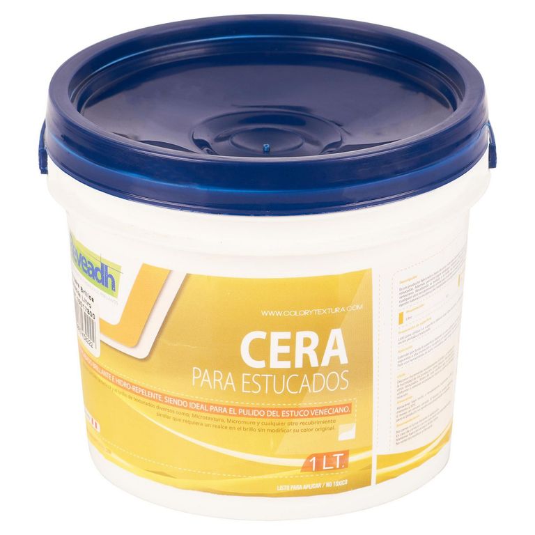 Cera Para Brillo Estucados 1L