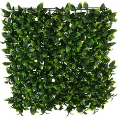 JUST HOME COLLECTION - Jardín vertical Palmeta Decorativa Verde 50x50cm