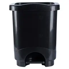 REYPLAST - Papelera Plástico Negro 24 L