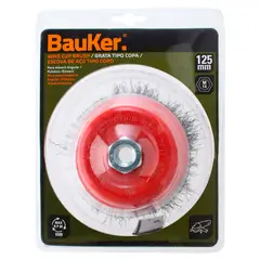 BAUKER - Grata Copa para esmeril 5''