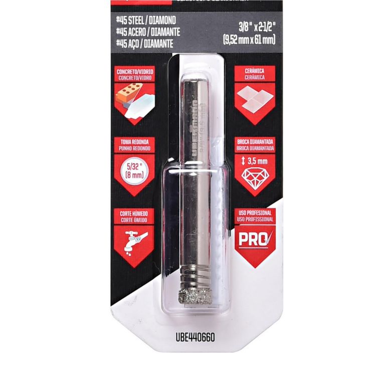 Copa Diamantada 3/8''