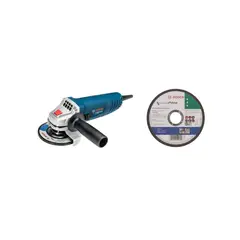 Bosch - Amoladora angular GWS 850 - 850W + Disco de Corte Standard for Metal 115x1.0mm