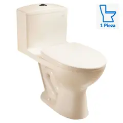 VAINSA - WC Inodoro One Piece Ibiza Bone