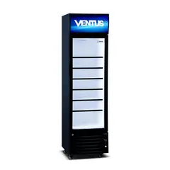 VENTUS - Visi-Cooler 1 Puerta Negro 290lt LG-290LED