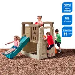 STEP 2 - Muro escalador y resbaladera