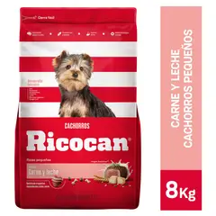 RICOCAN - Cachorros Raza Mediana/Grande Alimento Perros 8kg