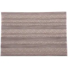 JUST HOME COLLECTION - Individual Rayas 30x45cm Café Oscuro