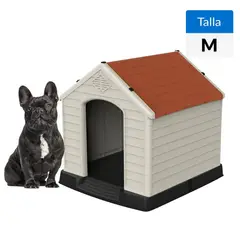 PETIZOOS - Casa para Perro Raza Pequeña Plástico 66x69x73cm