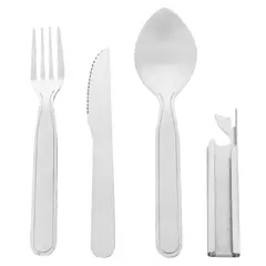 KLIMBER - Set Cubiertos Acero Inoxidable