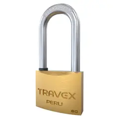 TRAVEX - Candado de Arco Alto 60 mm