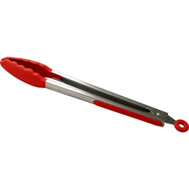 Tenaza Larga 30cm Rojo