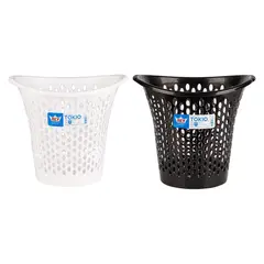 REYPLAST - Papelera de Plástico Calada sin Tapa 5 litros