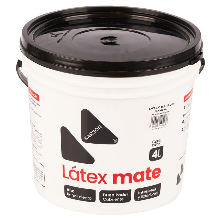 Pintura Látex Marfil 1GL