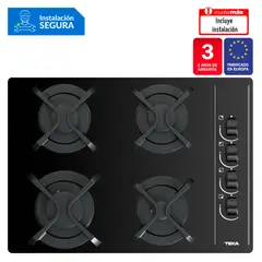 TEKA - Cocina empotrable Gas GBC 64003 X4 Quemadores