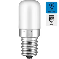 DAIRU - Foco Refrigerador LED Bulbo Especial 1.5W E14 Luz Blanca